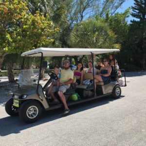 8 Passenger LSV Golf Cart
